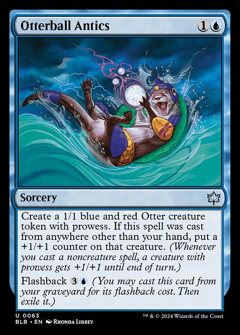 Magic the Gathering Card - Otterball Antics - MTG Circle