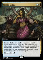 Magic the Gathering Card - Siphon Insight - MTG Circle