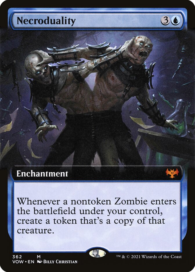 Magic the Gathering Card - Necroduality - MTG Circle