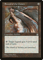 Magic the Gathering Card - Sword of the Chosen - MTG Circle