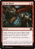 Magic the Gathering Card - Go for Blood - MTG Circle