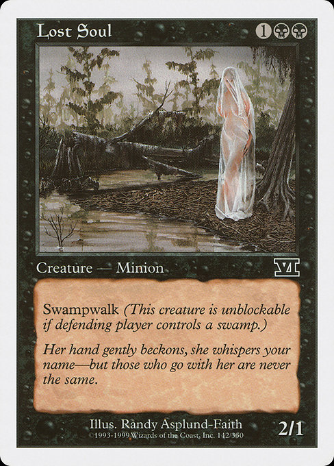 Magic the Gathering Card - Lost Soul - MTG Circle