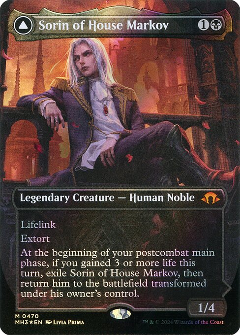 Magic the Gathering Card - Sorin of House Markov - MTG Circle