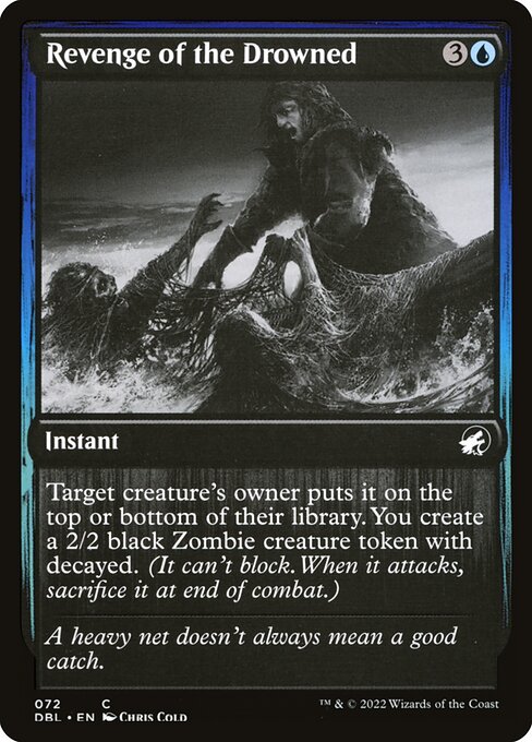 Magic the Gathering Card - Revenge of the Drowned - MTG Circle