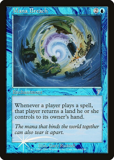 Magic the Gathering Card - Mana Breach - MTG Circle