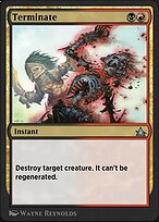 Magic the Gathering Card - Terminate - MTG Circle