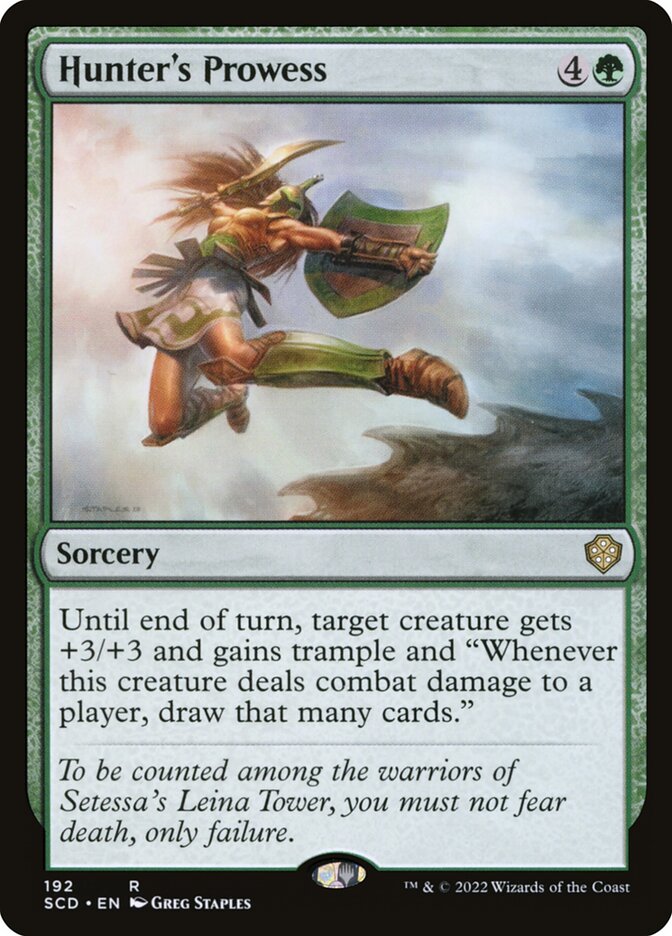 Magic the Gathering Card - Hunter's Prowess - MTG Circle
