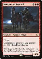 Magic the Gathering Card - Bloodsworn Steward - MTG Circle