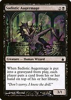 Magic the Gathering Card - Sadistic Augermage - MTG Circle