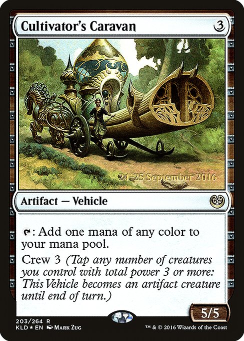 Magic the Gathering Card - Cultivator's Caravan - MTG Circle