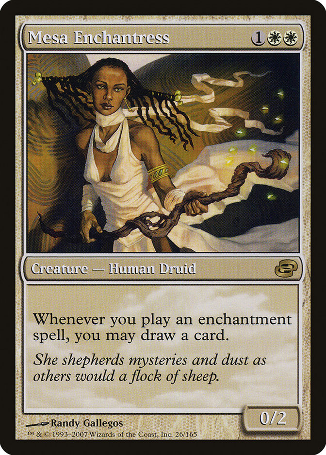Magic the Gathering Card - Mesa Enchantress - MTG Circle