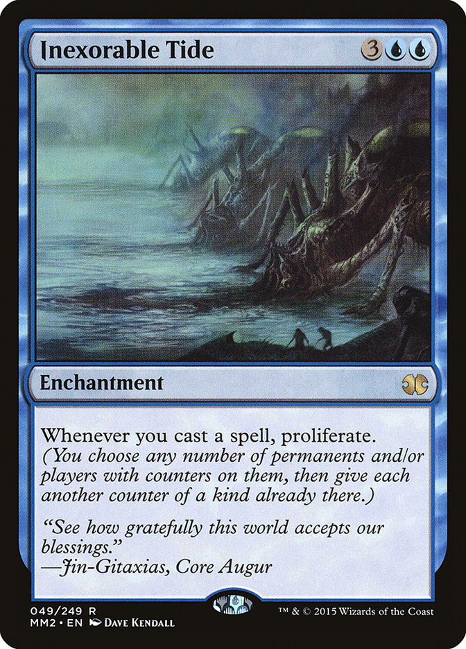 Magic the Gathering Card - Inexorable Tide - MTG Circle