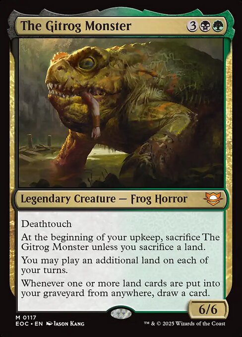 Magic the Gathering Card - The Gitrog Monster - MTG Circle