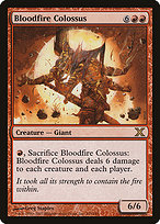 Magic the Gathering Card - Bloodfire Colossus - MTG Circle