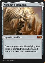 Magic the Gathering Card - Akroma's Memorial - MTG Circle