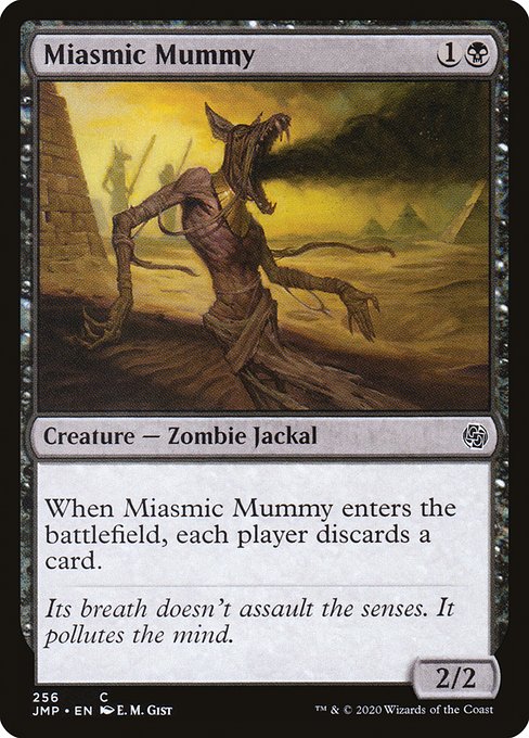 Magic the Gathering Card - Miasmic Mummy - MTG Circle