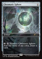 Magic the Gathering Card - Chromatic Sphere - MTG Circle