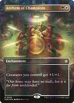 Magic the Gathering Card - Anthem of Champions - MTG Circle