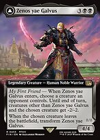 Magic the Gathering Card - Zenos yae Galvus // Shinryu, Transcendent Rival - MTG Circle