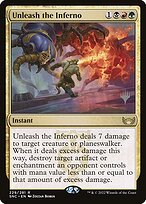 Magic the Gathering Card - Unleash the Inferno - MTG Circle