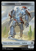 Magic the Gathering Card - Golem - MTG Circle