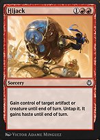 Magic the Gathering Card - Hijack - MTG Circle