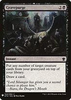 Magic the Gathering Card - Gravepurge - MTG Circle