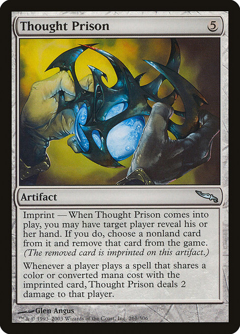 Magic the Gathering Card - Thought Prison - MTG Circle