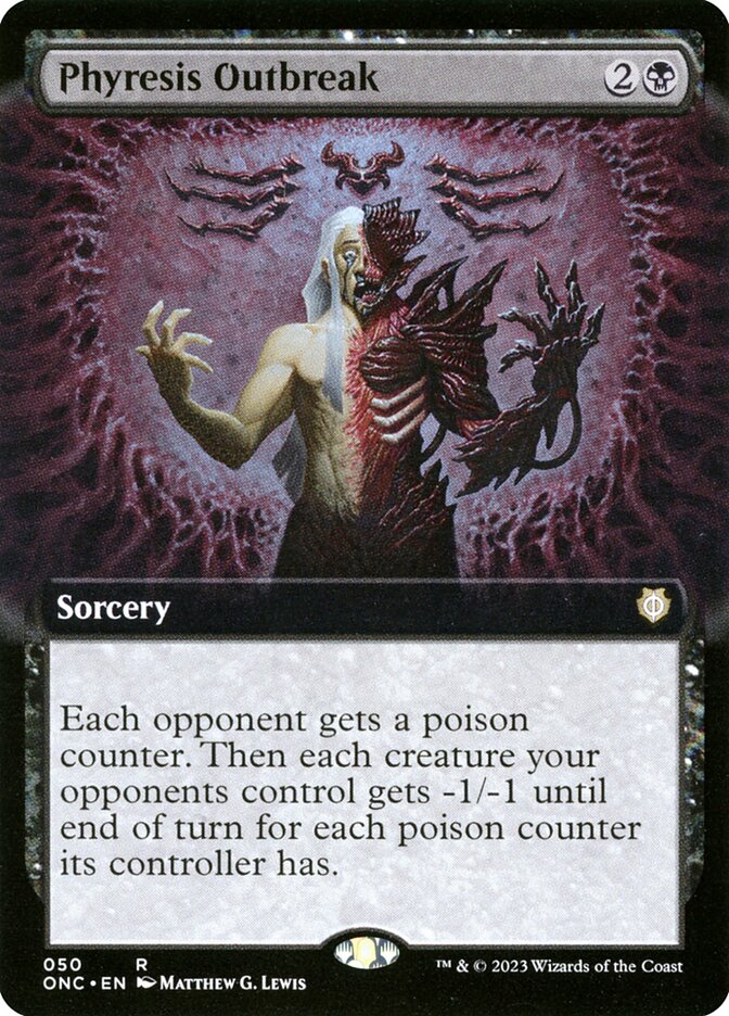 Magic the Gathering Card - Phyresis Outbreak - MTG Circle