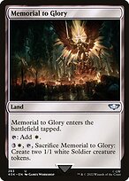 Magic the Gathering Card - Memorial to Glory - MTG Circle