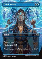Magic the Gathering Card - Think Twice - MTG Circle