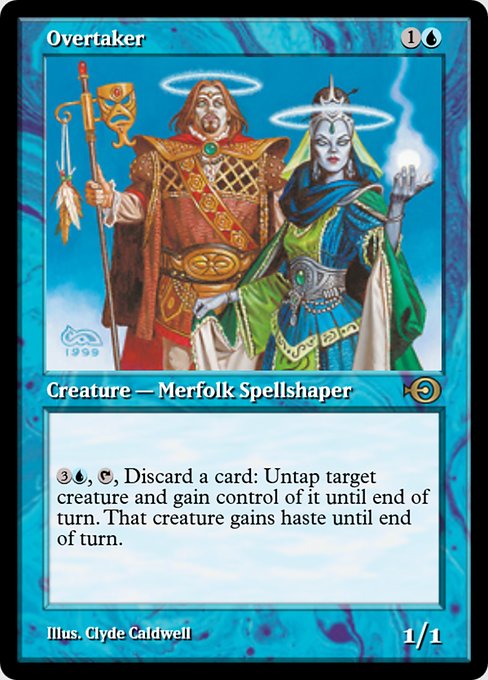 Magic the Gathering Card - Overtaker - MTG Circle