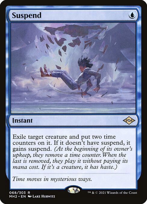 Magic the Gathering Card - Suspend - MTG Circle