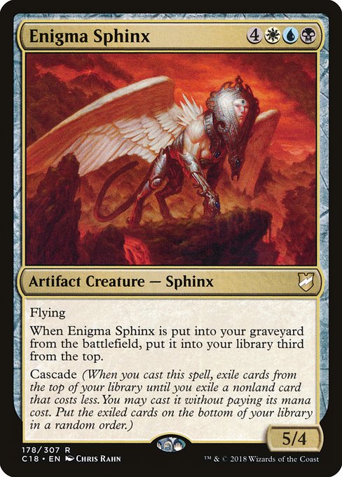 Magic the Gathering Card - Enigma Sphinx - MTG Circle
