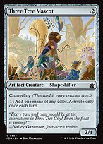 Magic the Gathering Card - Three Tree Mascot - MTG Circle