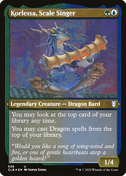Magic the Gathering Card - Korlessa, Scale Singer - MTG Circle
