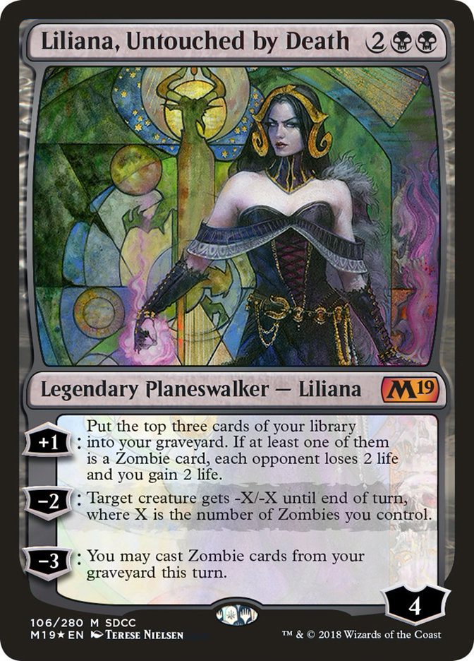 Magic the Gathering Card - Liliana, Untouched by Death - MTG Circle