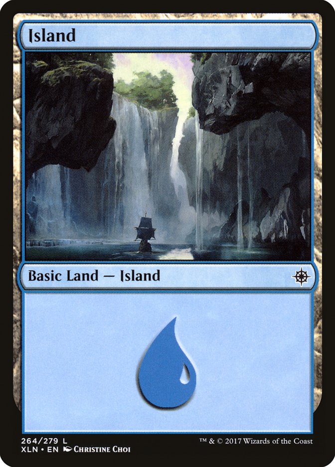 Magic the Gathering Card - Island - MTG Circle