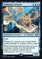 Magic the Gathering Card - Enduring Curiosity - MTG Circle