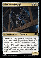 Magic the Gathering Card - Obstinate Gargoyle - MTG Circle