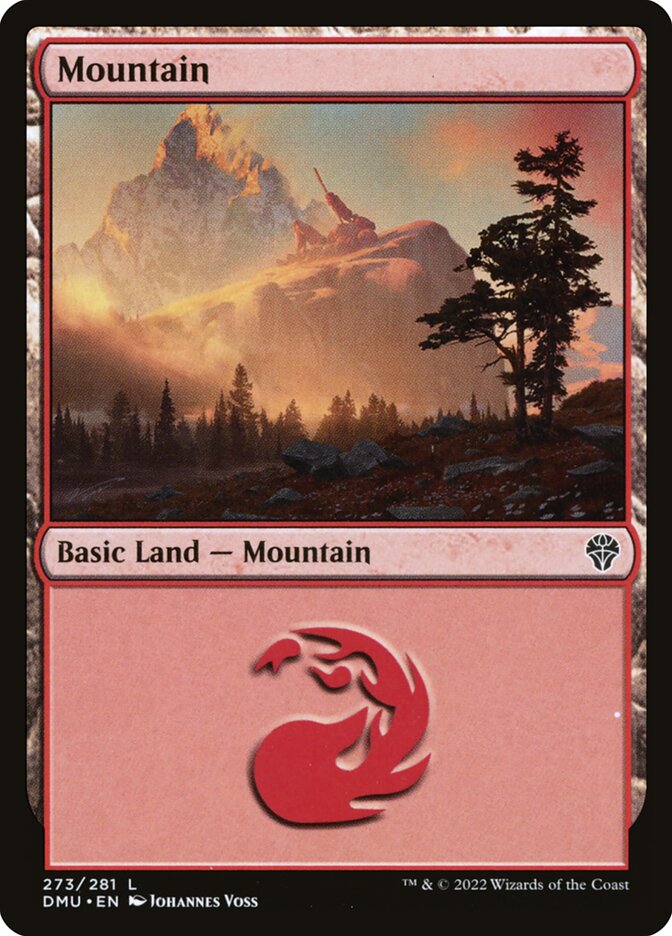 Magic the Gathering Card - Mountain - MTG Circle