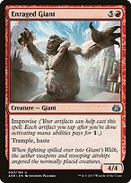 Magic the Gathering Card - Enraged Giant - MTG Circle