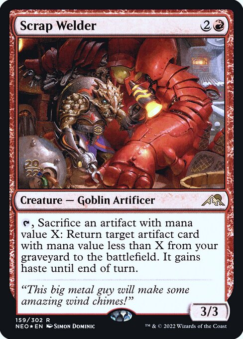 Magic the Gathering Card - Scrap Welder - MTG Circle