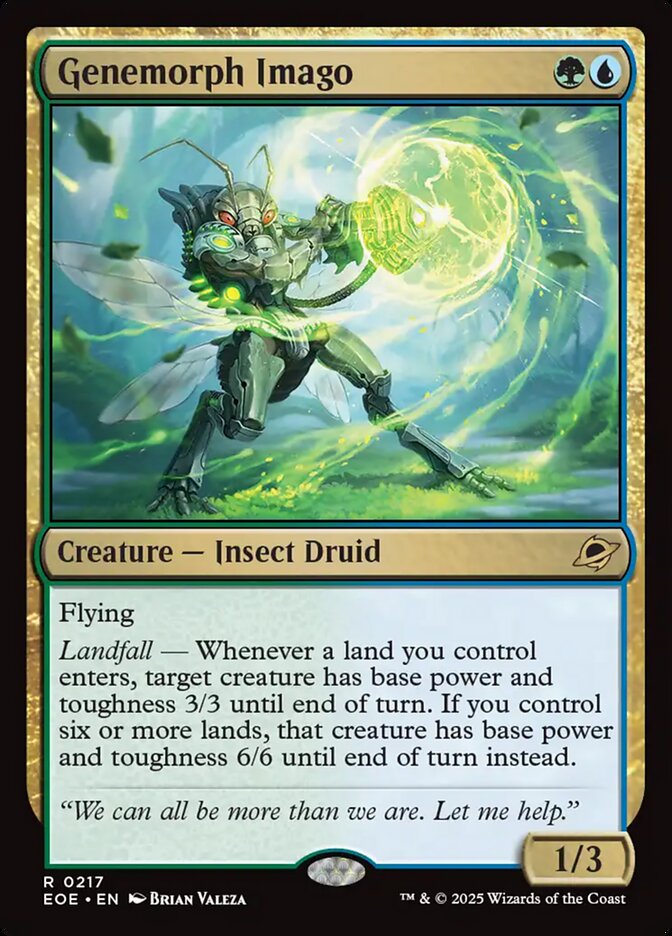 Magic the Gathering Card - Genemorph Imago - MTG Circle