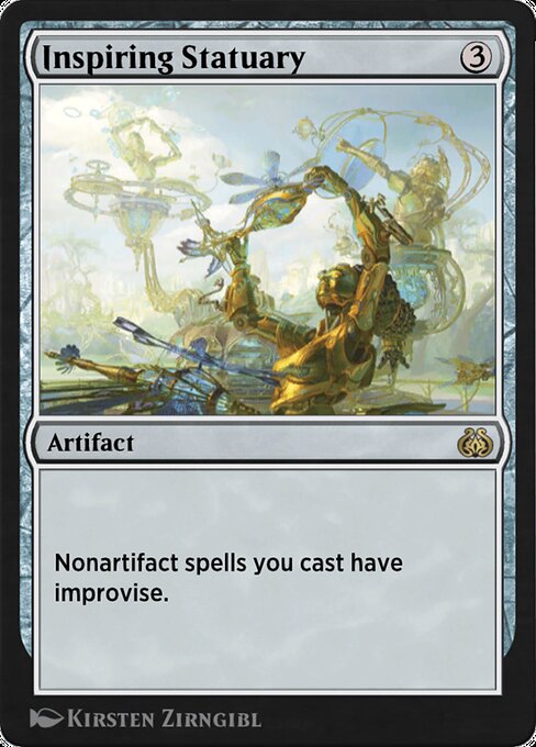 Magic the Gathering Card - Inspiring Statuary - MTG Circle