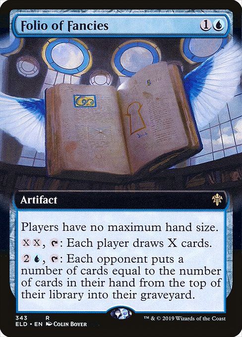 Magic the Gathering Card - Folio of Fancies - MTG Circle