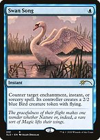 Magic the Gathering Card - Swan Song - MTG Circle