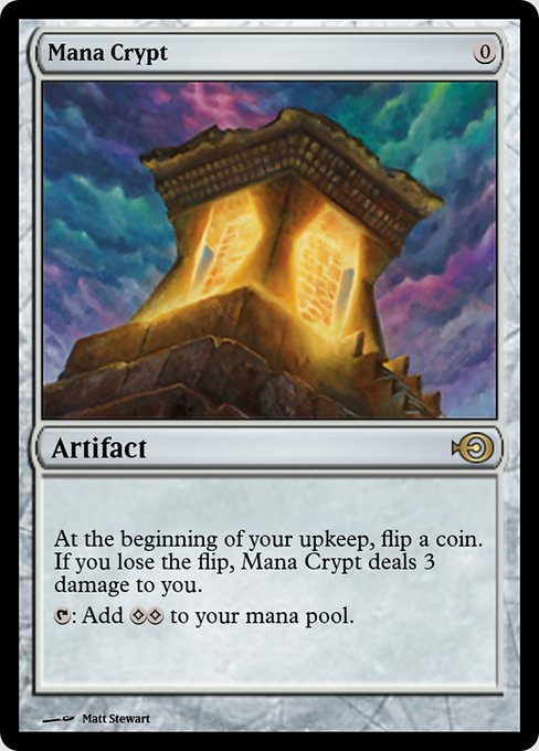 Magic the Gathering Card - Mana Crypt - MTG Circle