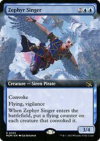 Magic the Gathering Card - Zephyr Singer - MTG Circle