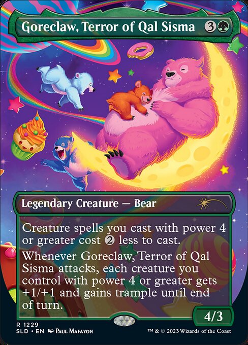 Magic the Gathering Card - Goreclaw, Terror of Qal Sisma - MTG Circle